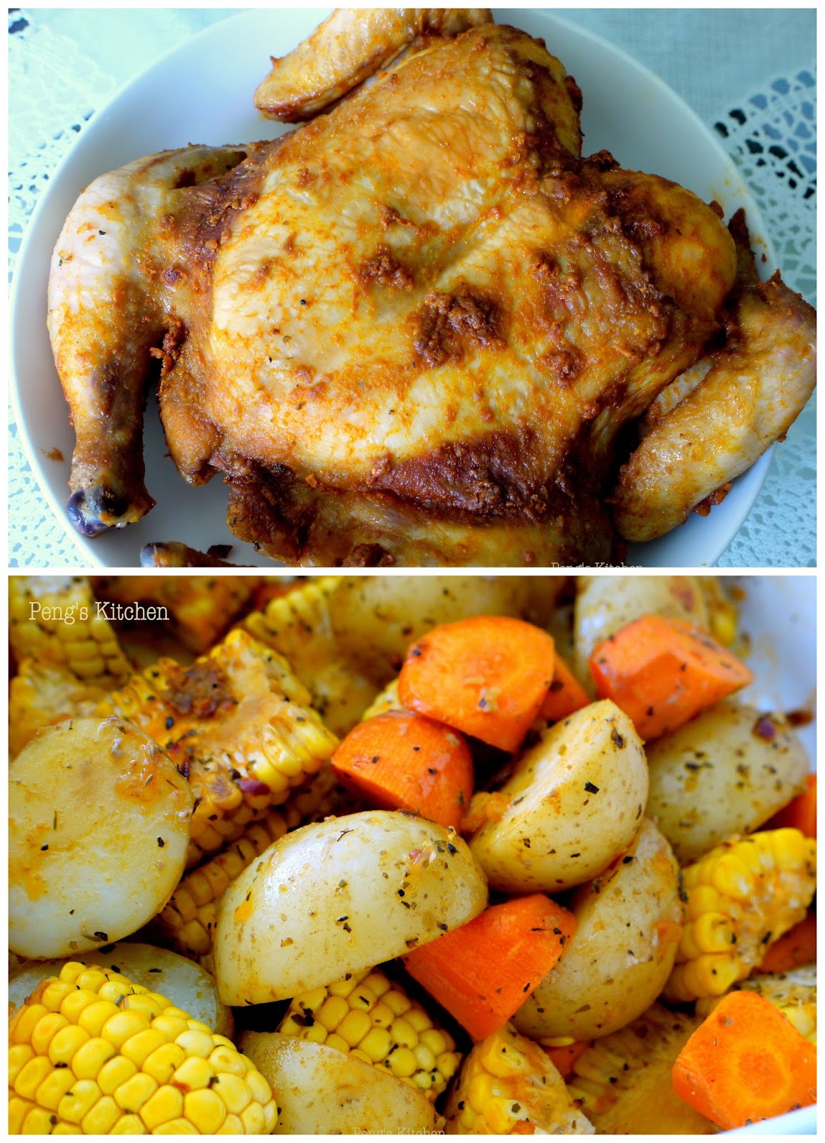 Peng's Kitchen Curry Spice Roasted Chicken