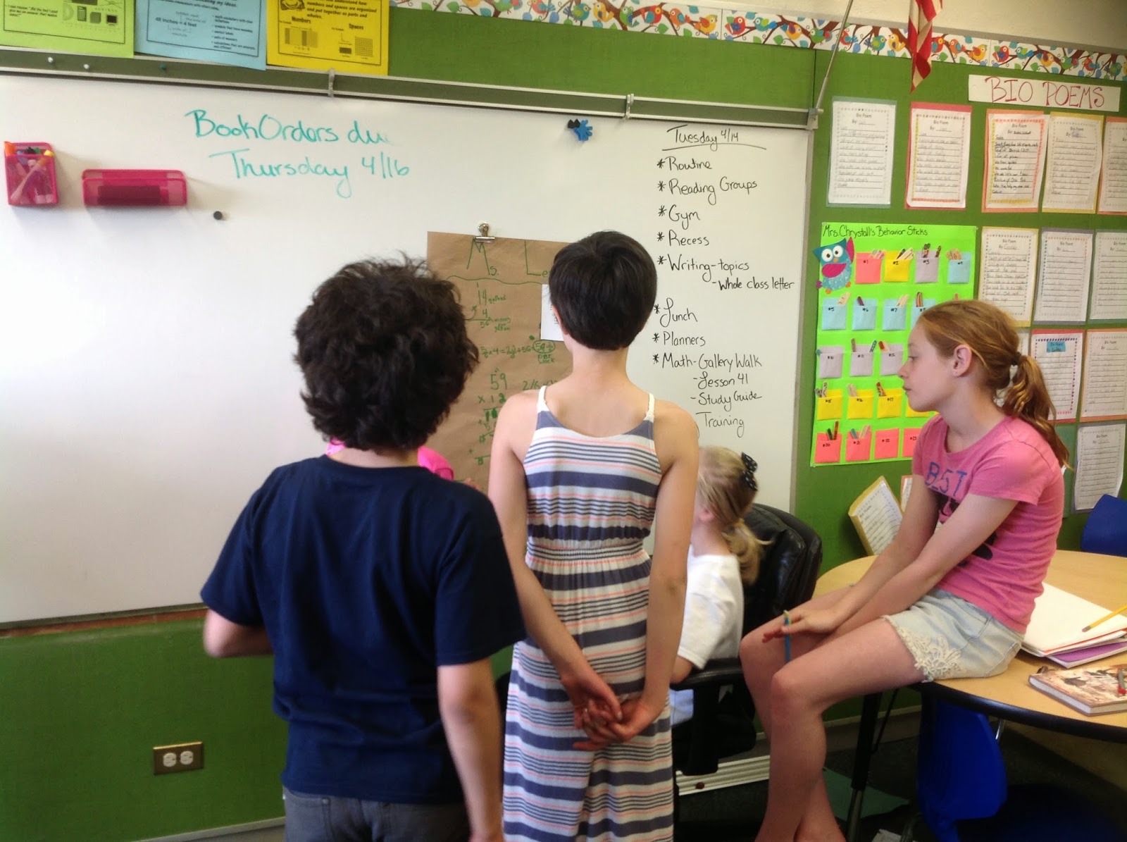 Mrs. Chrystall: Math Word Problem Gallery Walk