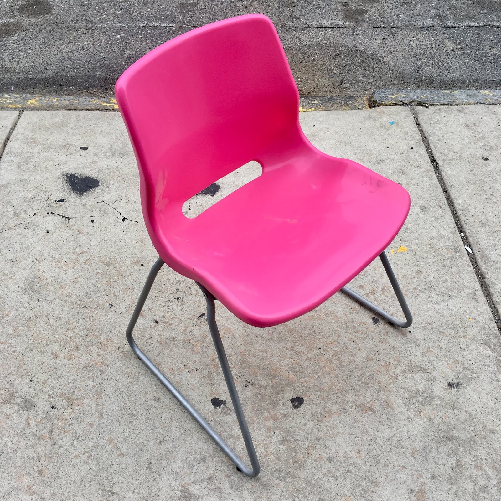 Get Pink Plastic Chairs Images Mary T. Harrow