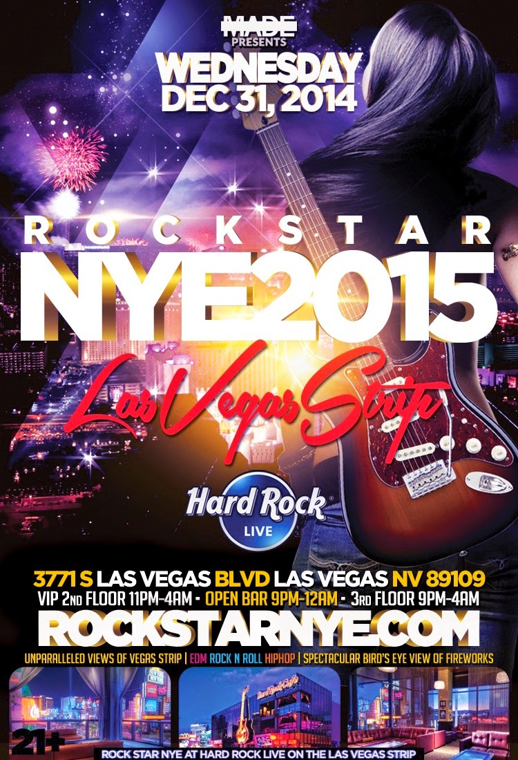 Hard Rock Vegas New Years Eve 2015 Hollywood LA Nightlife 2019