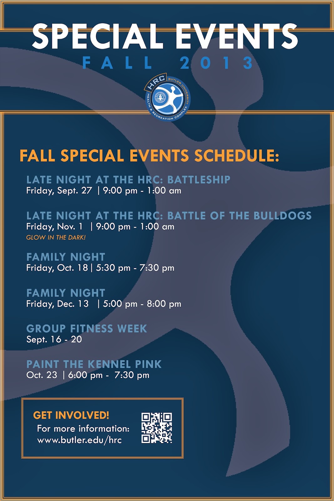 Amber Mills Fall Program Posters