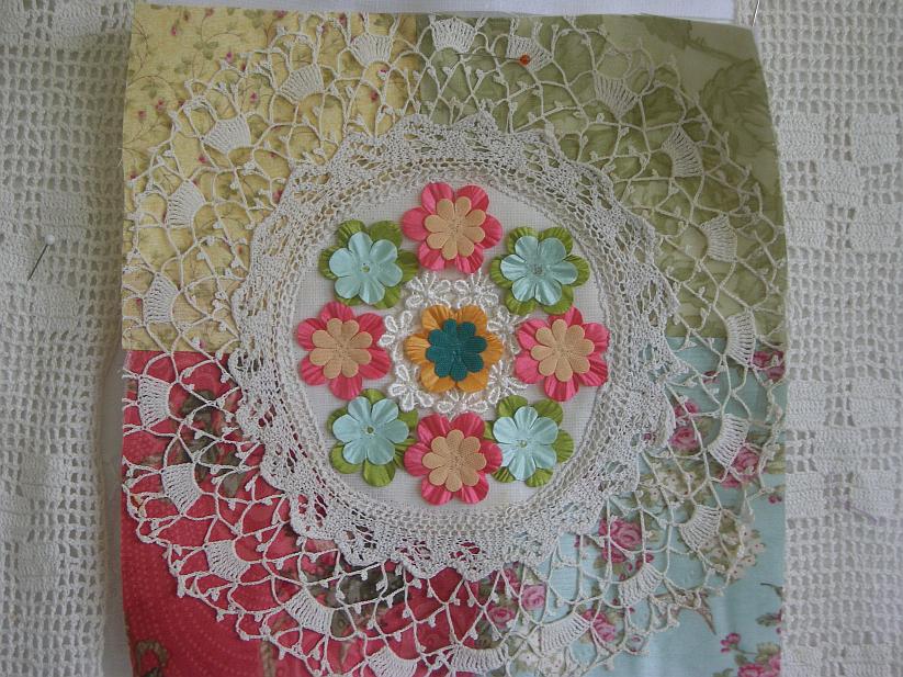 Allie's in Stitches The Lace Quilt