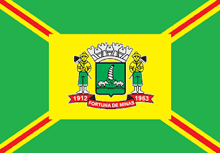 Bandeira de Fortuna de Minas MG