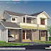 Elevation of 2000 square feet residence