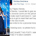 Miss Universe Bulgaria Violina Ancheva offers to give her blue gown to her Filipino supporters