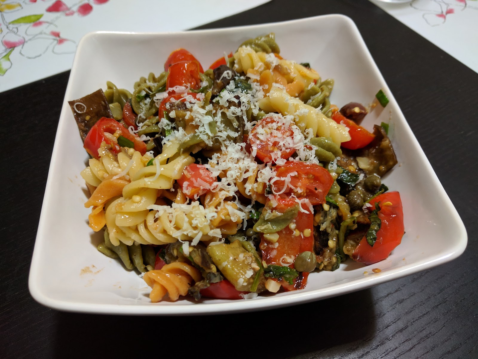 Eggplant Pasta Salad