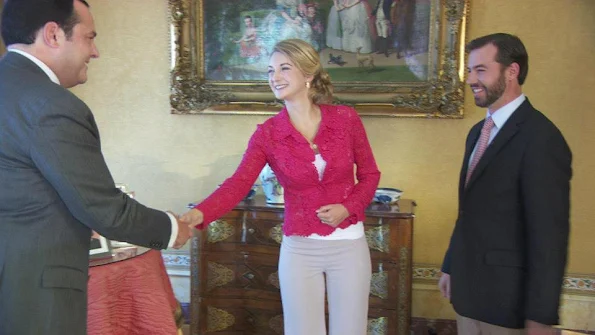 The interview with Prince Guillaume and his fiance Countess Stephanie de Lannoy