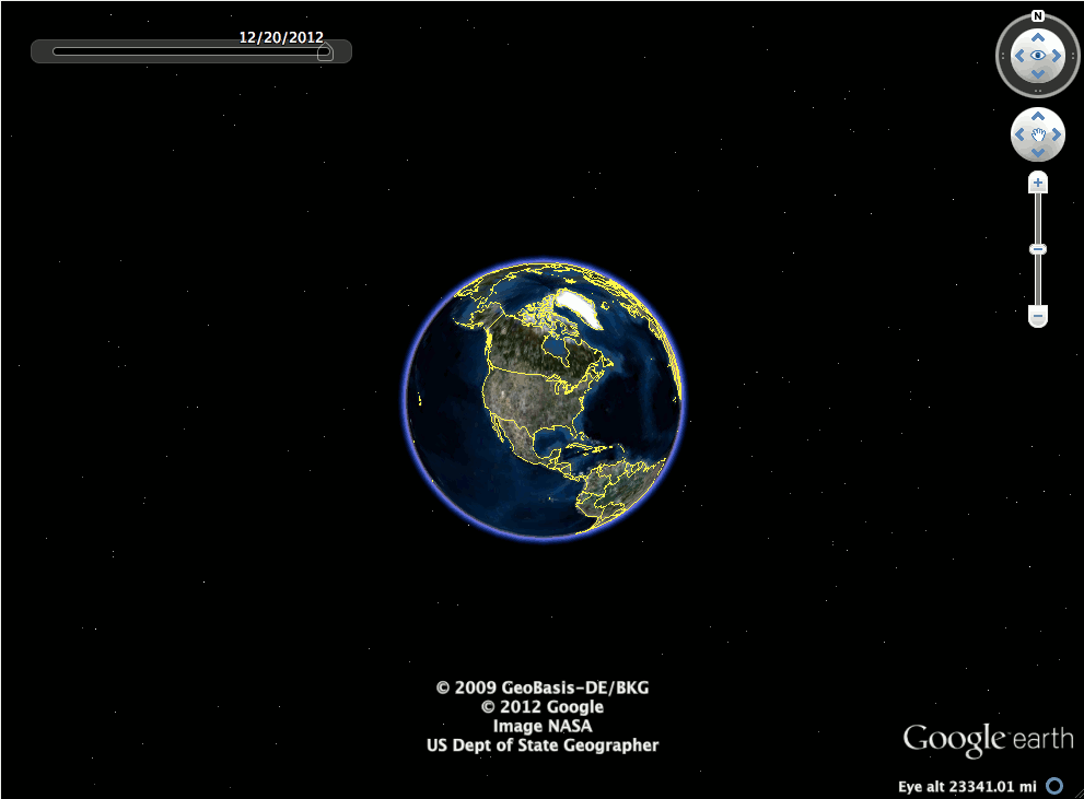 Google Earth Time Machine SPECIAL BLOG Adios, Earth
