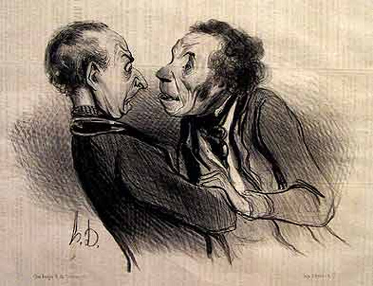 Caricature : Honoré Daumier