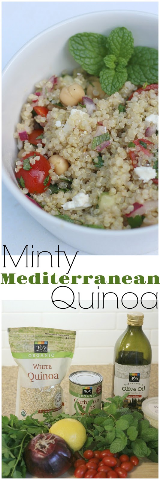 Healthy vegetarian quinoa recipe