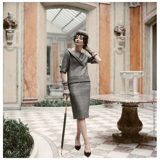 Mark Shaw, Jacqueline de Ribes in Dior, 1959