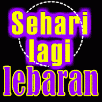 Gambar Lucu Bergerak DP BBM Lebaran Idul Fitri 1436 H