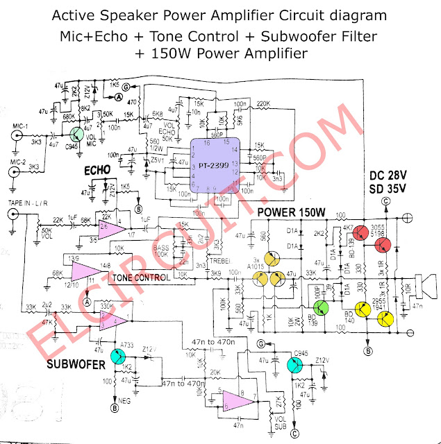 Active Speaker Power Amplifier