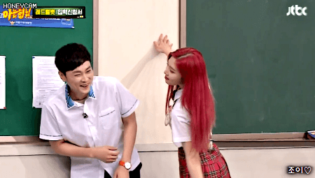 아는형님 멤버들 버티기 멘탈터는 레드벨벳 조이.gif | 인스티즈