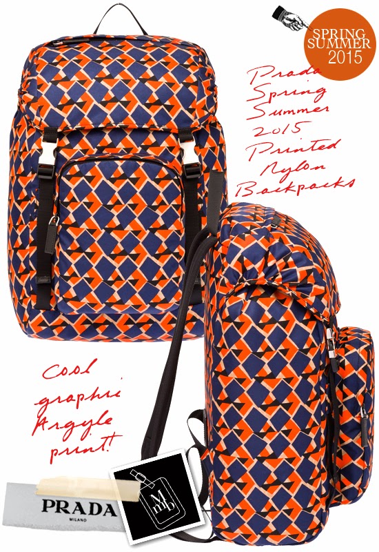 myMANybags Prada Spring Summer 2015 Mens Nylon Backpacks