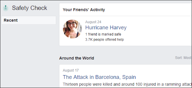 Raccolta fondi Facebook per le emergenze naturali