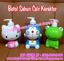 KLIK GAMBAR INI UNTUK DETAIL >> Botol Sabun Mandi Cair KARAKTER...