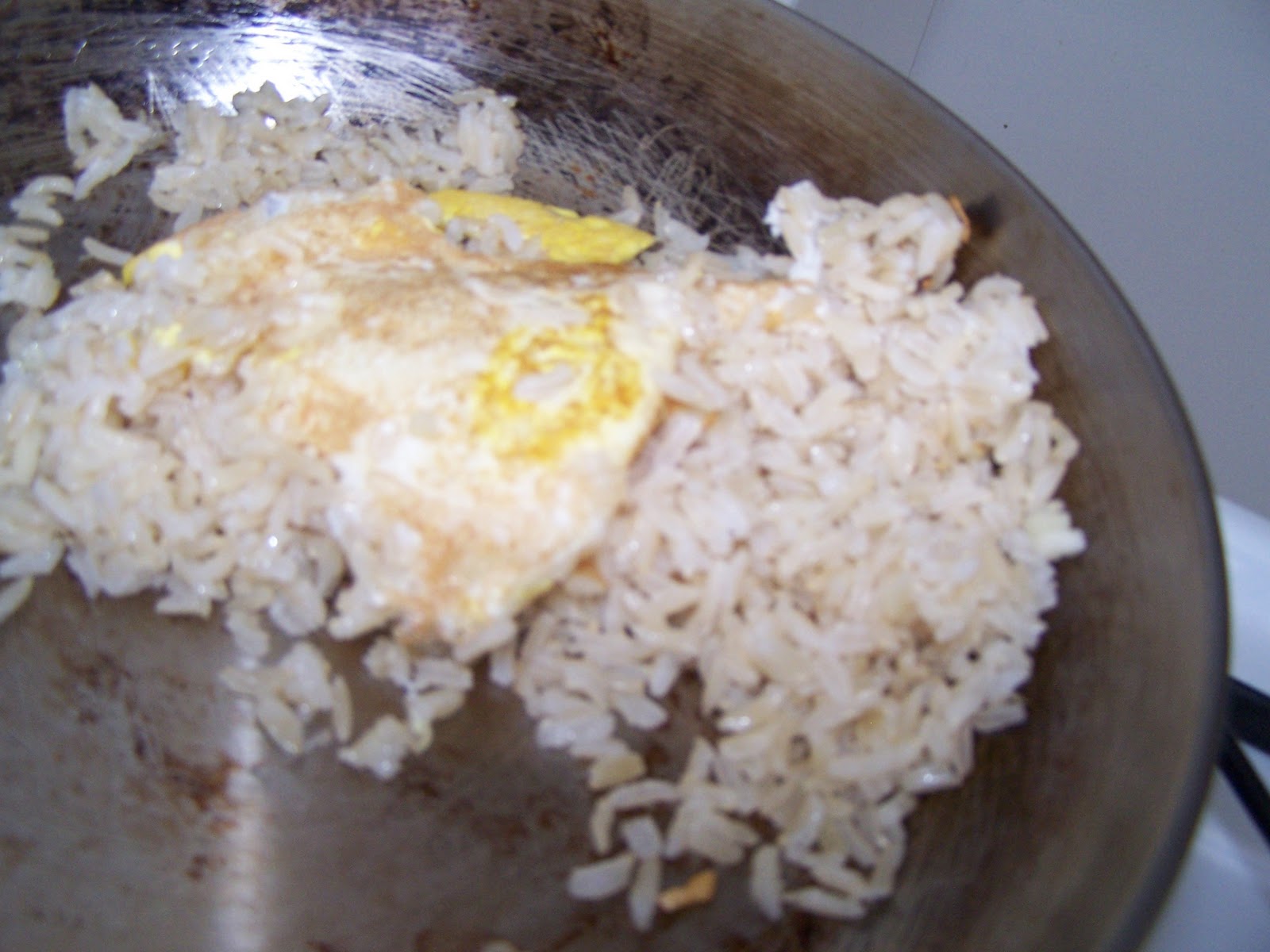 Egg Fried Rice for Breakfast