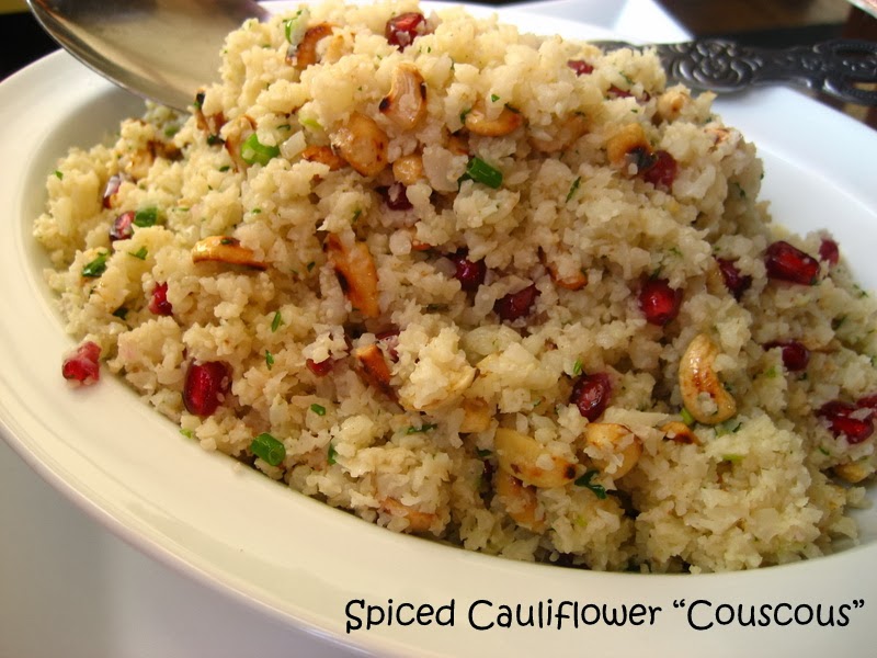 Home Cooking In Montana Spiced Cauliflower "Couscous"... with toasted