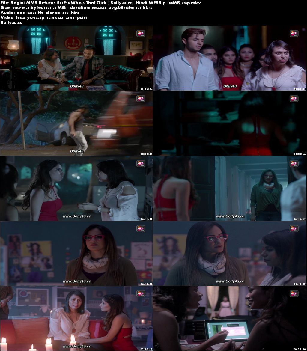 Ragini MMS Returns S01E10 Who's That Girl WEBRip 100MB Hindi 720p Download