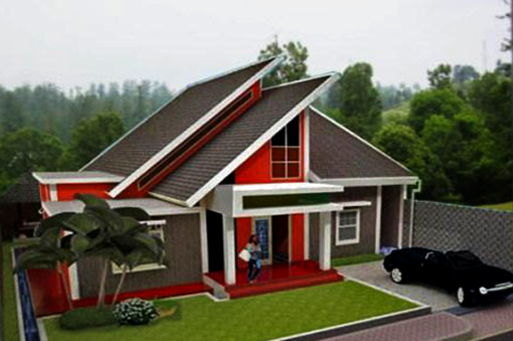 Kumpulan Desain Model Atap Rumah Minimalis Terindah yang 