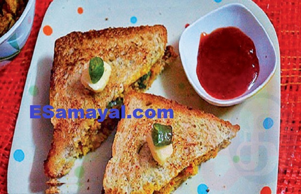 சோயா சன்க்ஸ் சாண்ட்விச் செய்வது எப்படி? | Soy Snags Sandwich Recipe !