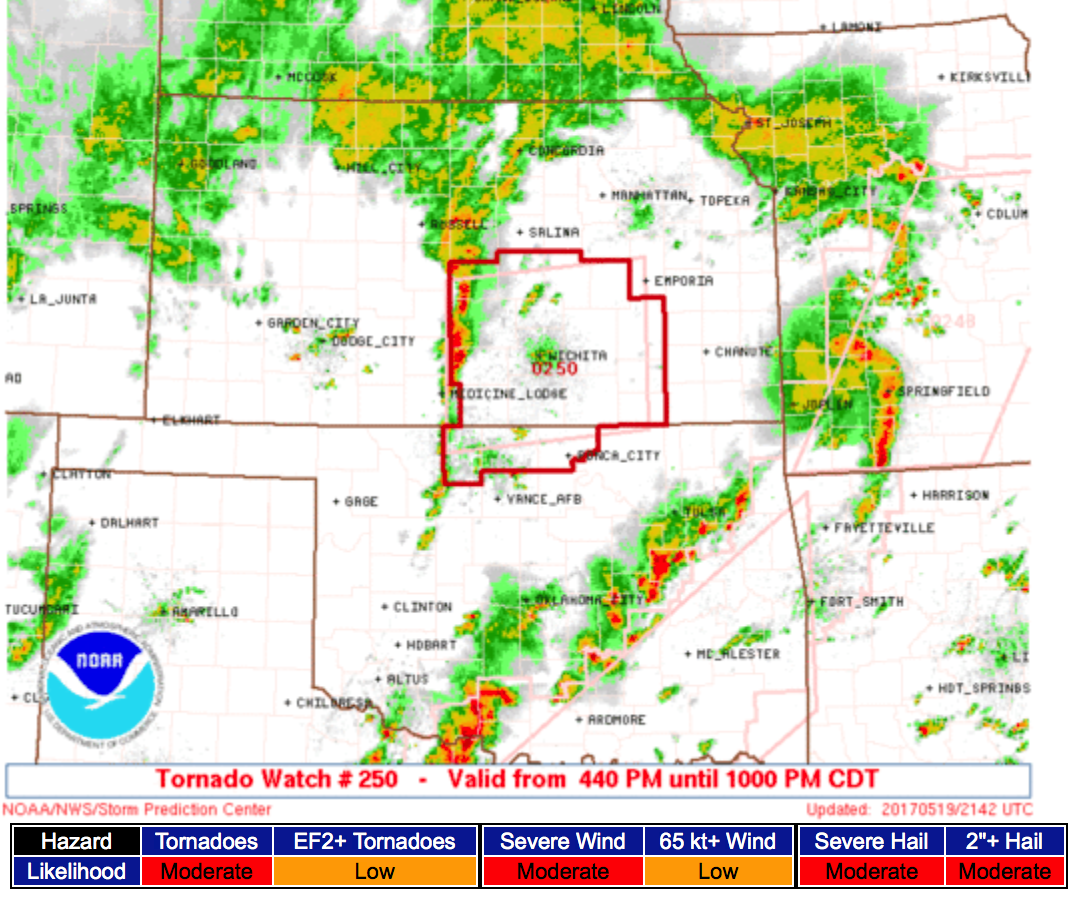 MSE CREATIVE CONSULTING BLOG Tornado Watch Kansas and Oklahoma
