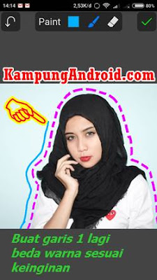 Download app edit foto garis putus di android gratis