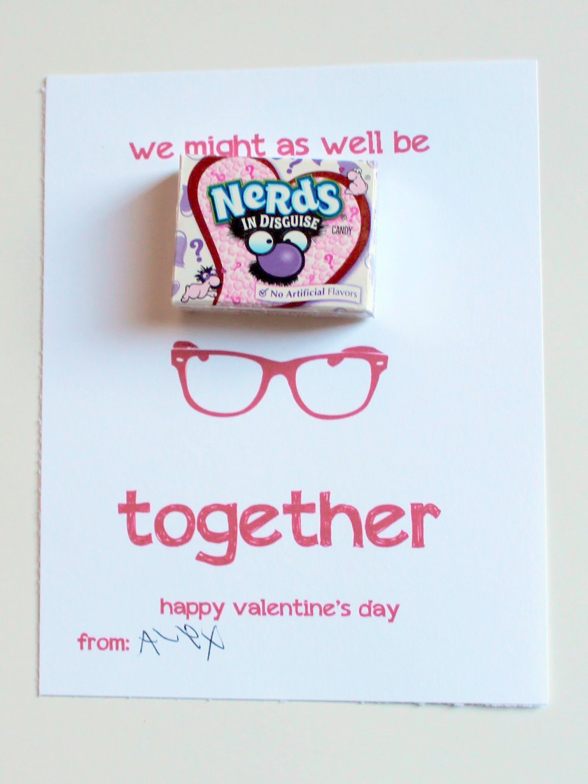 Serving Pink Lemonade: Nerdy Valentine's