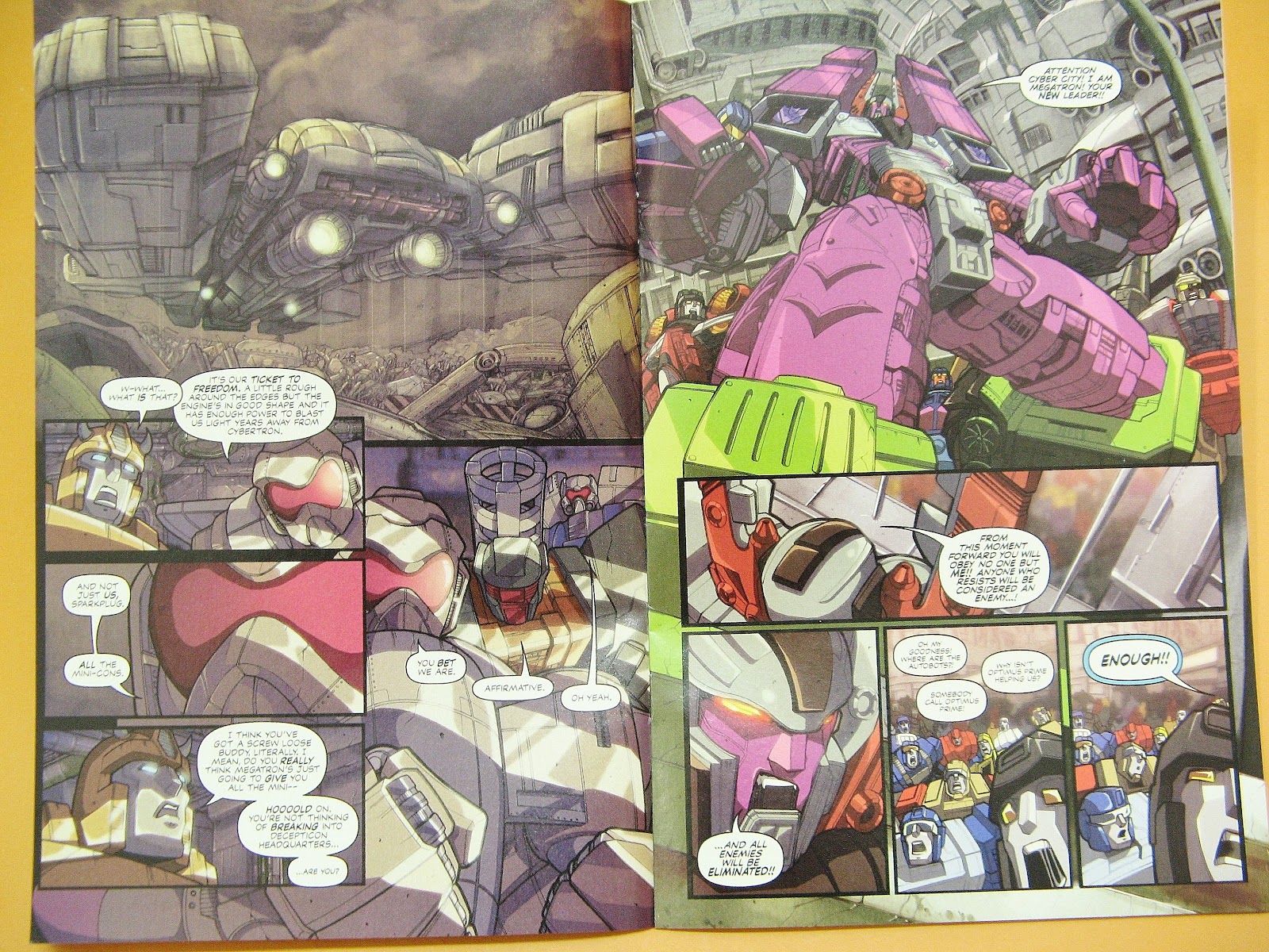 Transformers ARMADA comic1,2,3Dreamwave Production夢之潮漫畫變形金剛大艦隊1,2,3