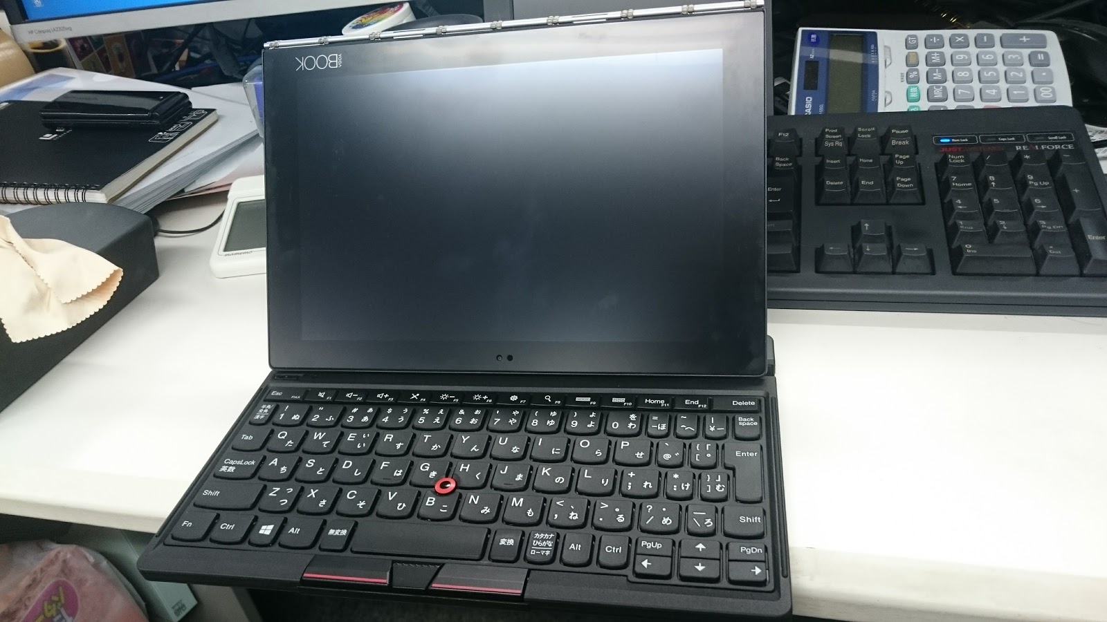 Guymがポチッた Yoga Bookをポチッた キーボード編