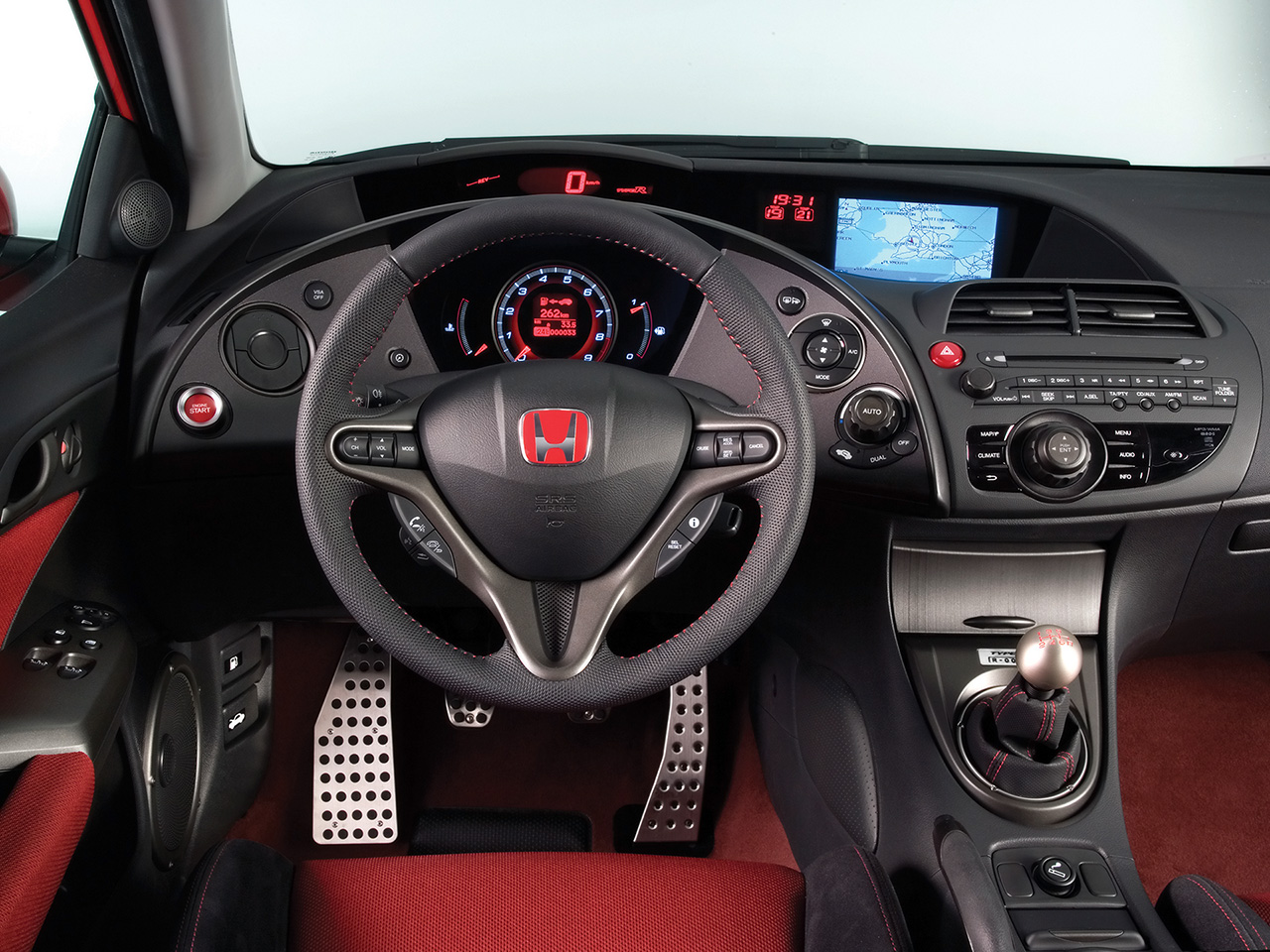 Honda Civic si interior
