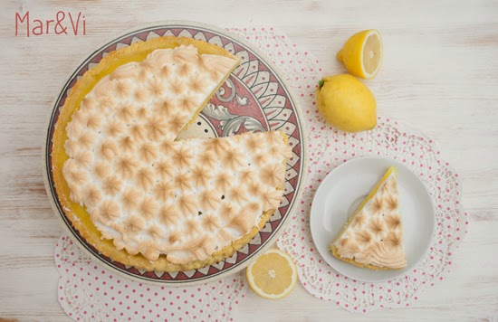 receta tarta de limón