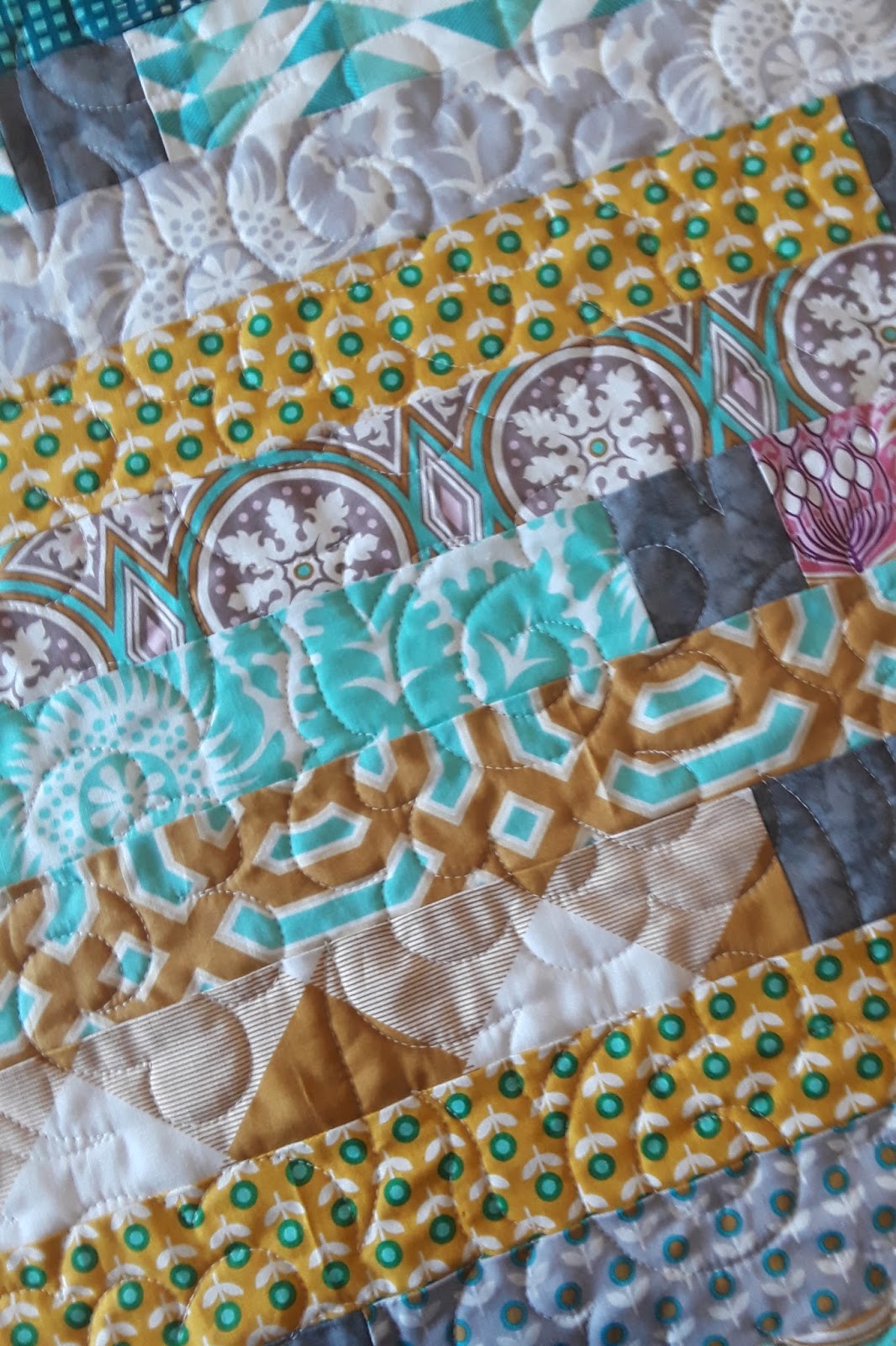 Rebecca's Quilting CUSTOMER QUILT JELLY ROLL RACE 1600