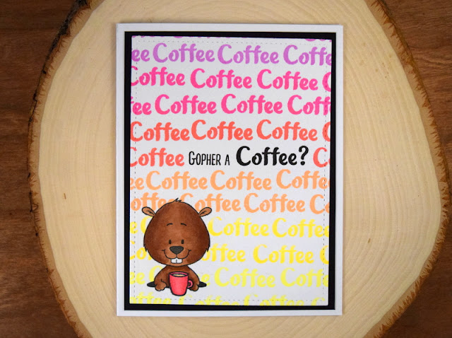 Coffee Card by Jess Gerstner for Gerda Steiner Designs