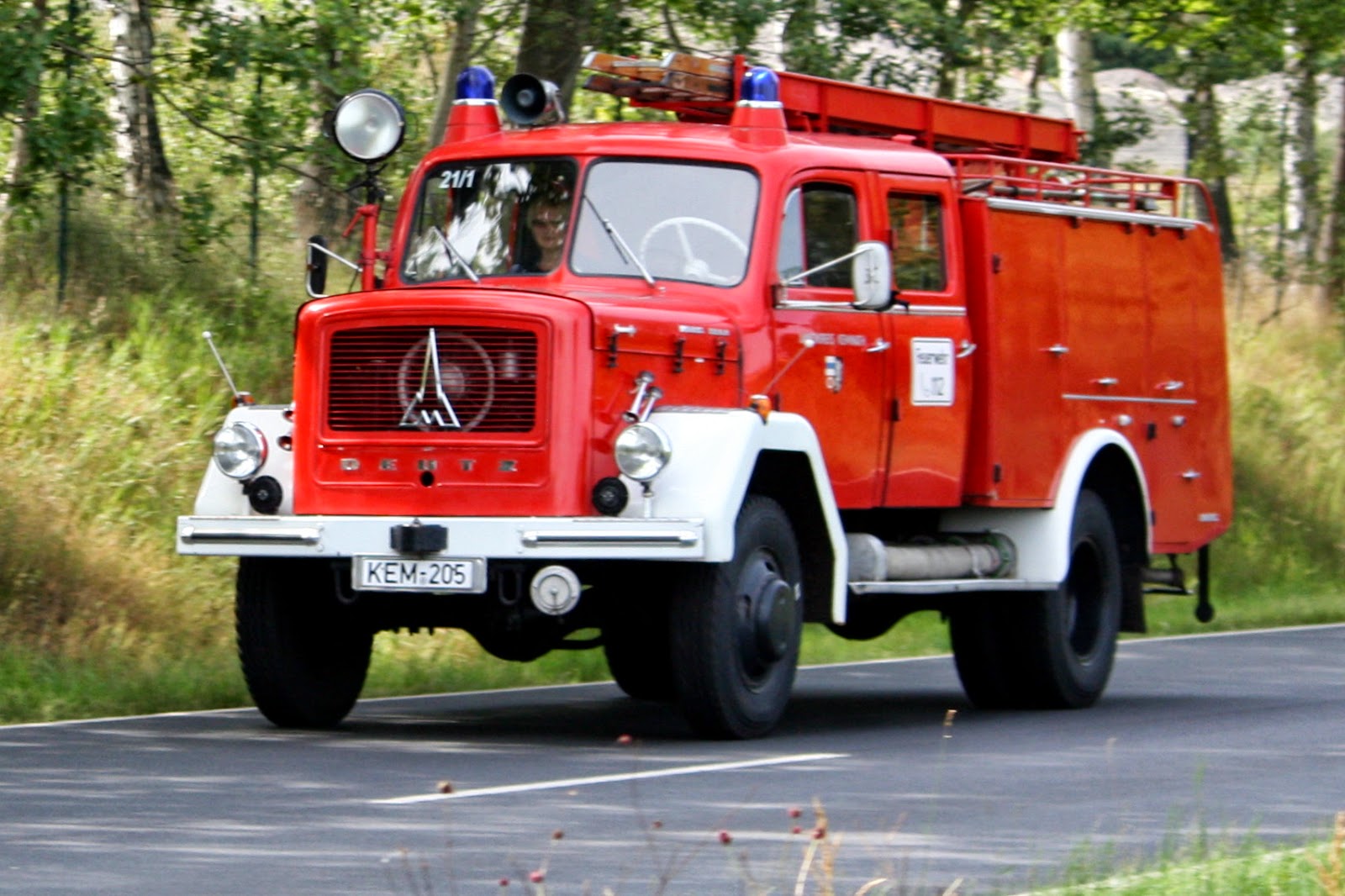 Eisenbahnfreund aus der Oberpfalz: Feuerwehrautos.