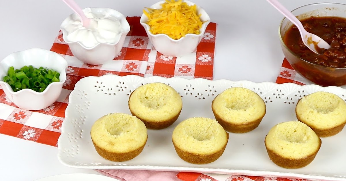 {VIDEO} Chili Filled Cornbread Muffins The Lindsay Ann