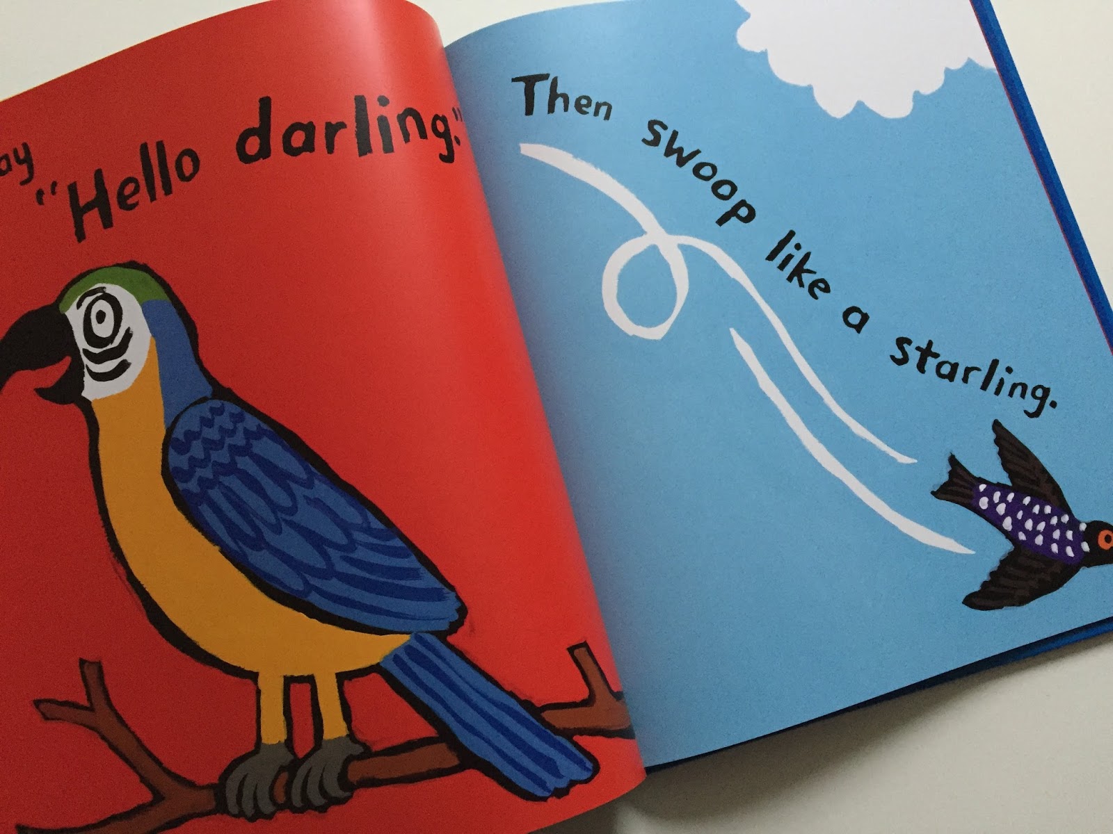 The Bookworm Baby A Busy Day For Birds