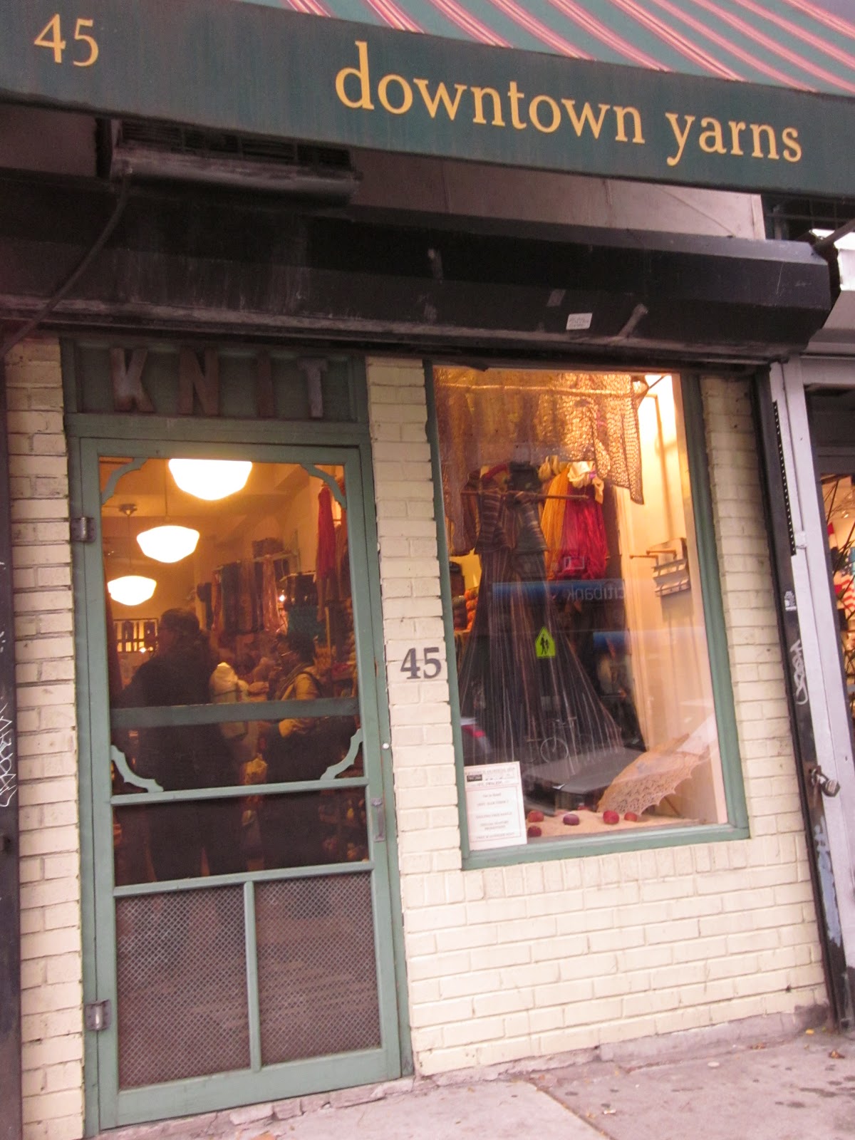 The Crooked Knitter NYC Yarn Crawl!