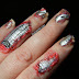 Día 8 : Metálico / Terminator nail art
