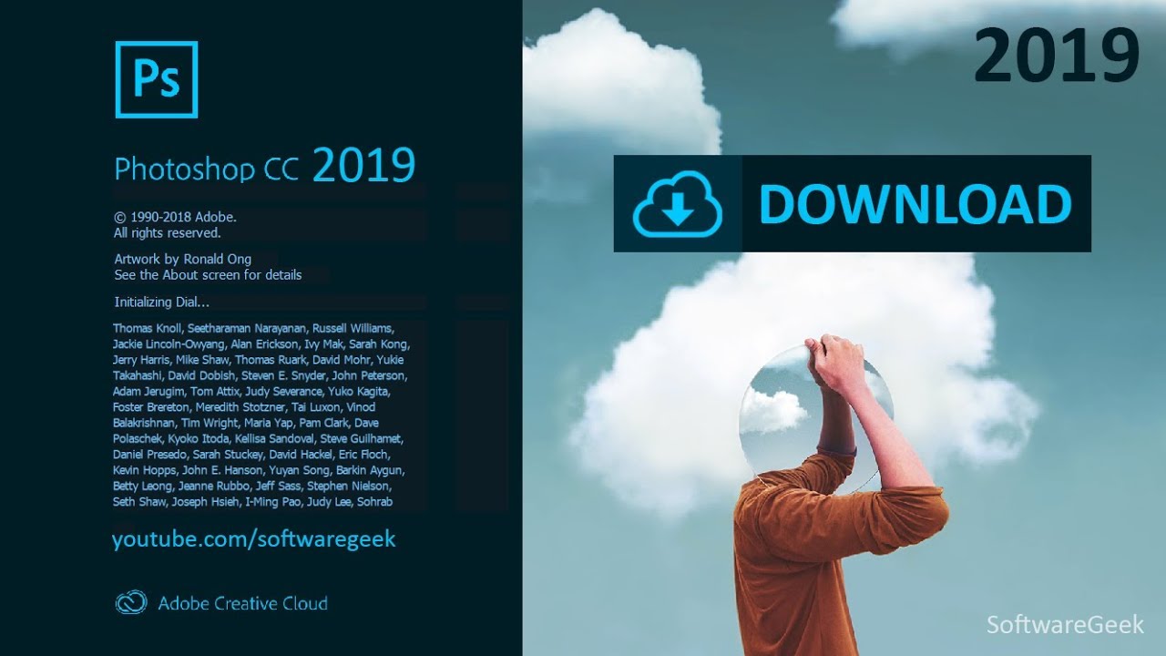 Adobe Photoshop CC 2019 v20.0.1.41 for Windows Free Download