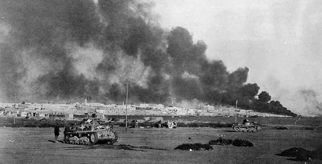 22 January 1941 worldwartwo.filminspector.com Tobruk captured Italian tanks
