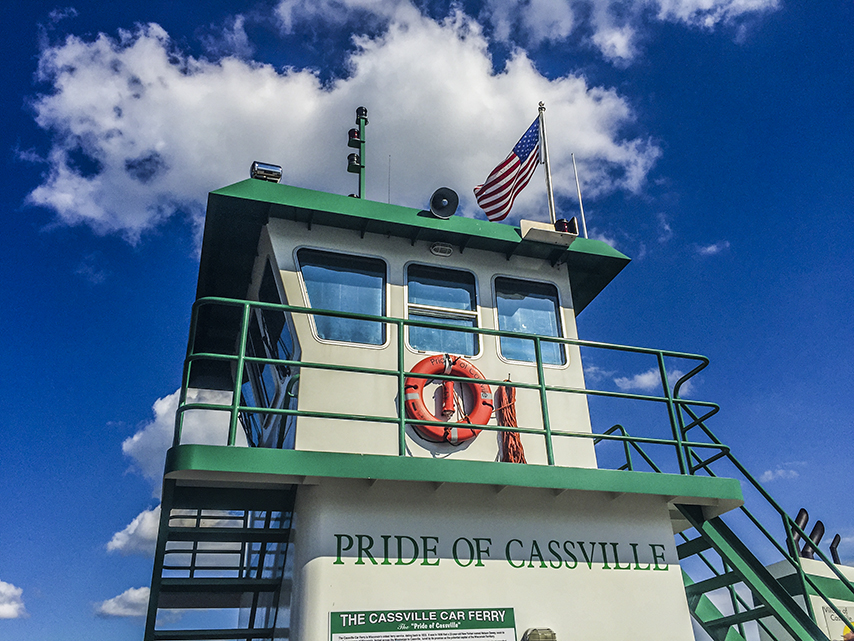The Cassville Ferry