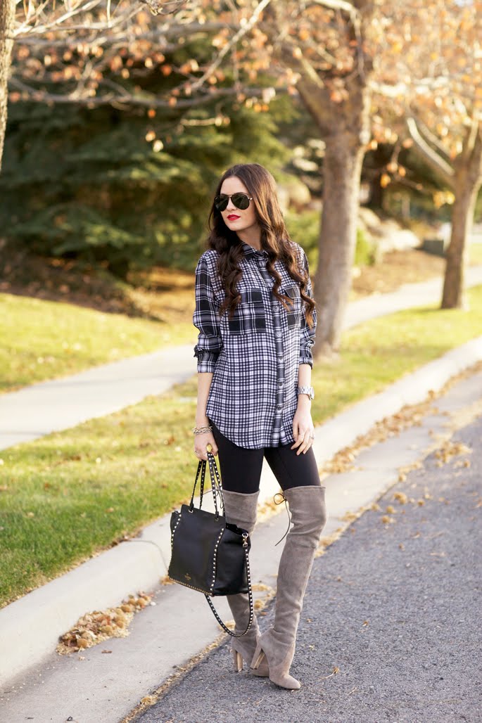 Best In Blogs: How they wear it: Plaid!