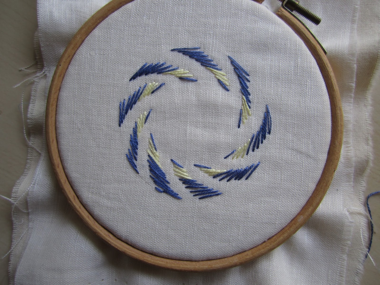 Louise Watson Textile Artist Inspired by Judy Martin stitching in