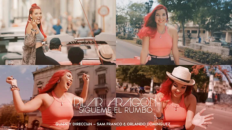 Pilar Aragón - ¨Sígueme el Rumbo¨ - Videoclip - Dirección: Sam Franco - Orlando Domínguez. Portal Del Vídeo Clip Cubano