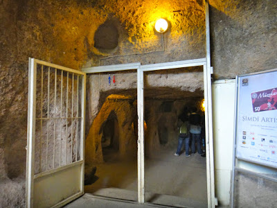 Entrance to Kaymakli Underground City Turkey