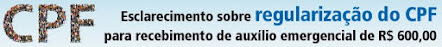 IRPF  - REGULARIZAÇÃO DO CPF