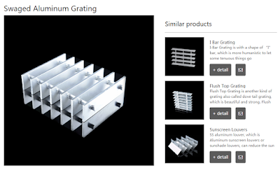 swaged aluminum grate from hy industry