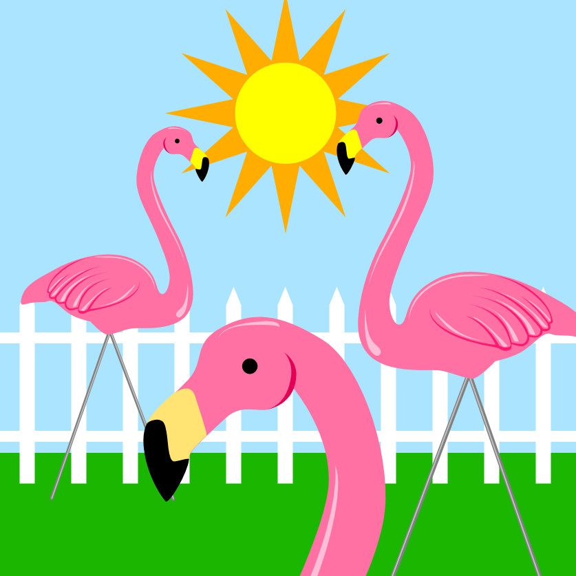 Don't Eat the Paste Pink Flamingo Printable Box
